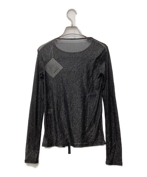 HOUGA（ホウガ）HOUGA (ホウガ) 長袖カットソー ブラック サイズ:FREEの古着・服飾アイテム