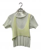 kotohayokozawaコトハヨコザワ）の古着「半袖カットソー」｜グリーン