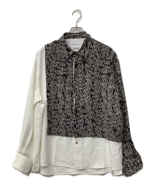 CULLNI（クルニ）CULLNI (クルニ) SHAREEF (シャリーフ) 長袖シャツ ブラック×ホワイト サイズ:1の古着・服飾アイテム
