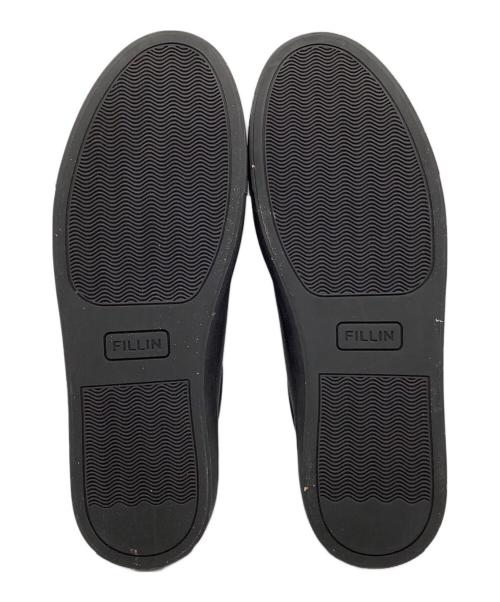 FILLIN（フィルイン）FILLIN (フィルイン) ローカットスニーカー ブラック サイズ:27.5ｃｍの古着・服飾アイテム