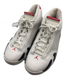 NIKE×SUPREME（ナイキ×シュプリーム）の古着「Air Jordan 14 Retro "White/University Red"」｜ホワイト