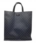 GUCCIグッチ）の古着「GGスプリーム　ショルダートートバッグ」｜ブラック