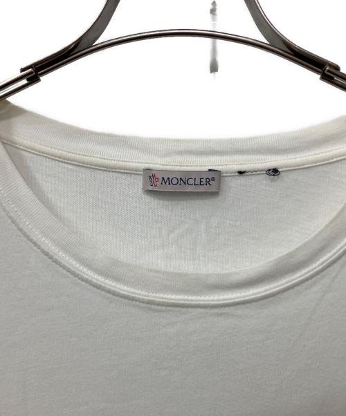 MONCLER（モンクレール）MONCLER (モンクレール) FRAGMENTS (フラグメント) 半袖Tシャツ ホワイト サイズ:XLの古着・服飾アイテム