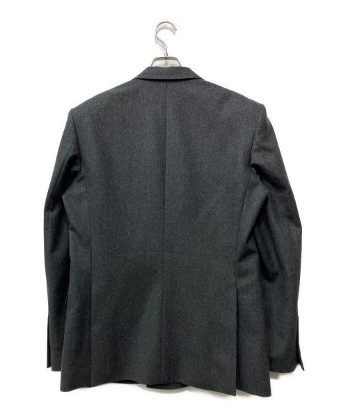 JOHN LAWRENCE SULLIVAN（ジョン ローレンス サリバン）JOHN LAWRENCE SULLIVAN (ジョン ローレンス サリバン) ウールダブルジャケット グレー サイズ:44の古着・服飾アイテム