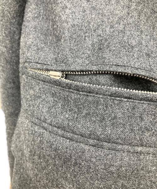 JOHN LAWRENCE SULLIVAN（ジョン ローレンス サリバン）JOHN LAWRENCE SULLIVAN (ジョン ローレンス サリバン) ウールダブルジャケット グレー サイズ:44の古着・服飾アイテム