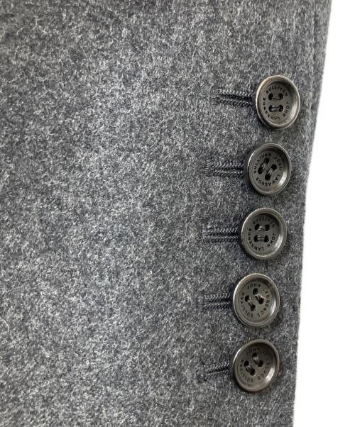 JOHN LAWRENCE SULLIVAN（ジョン ローレンス サリバン）JOHN LAWRENCE SULLIVAN (ジョン ローレンス サリバン) ウールダブルジャケット グレー サイズ:44の古着・服飾アイテム