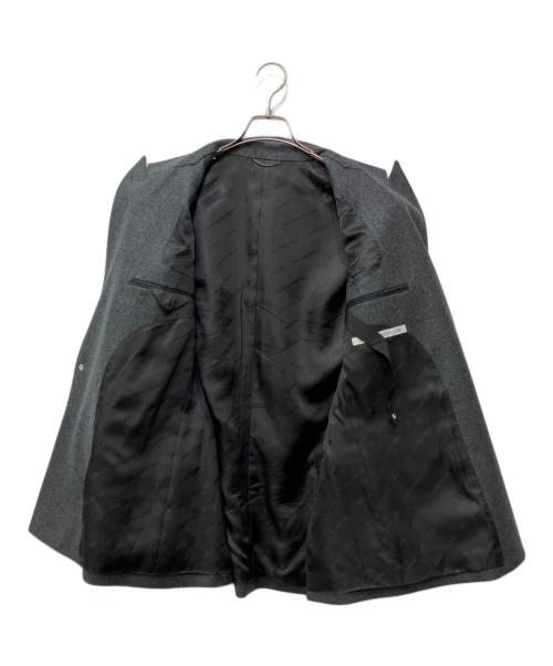 JOHN LAWRENCE SULLIVAN（ジョン ローレンス サリバン）JOHN LAWRENCE SULLIVAN (ジョン ローレンス サリバン) ウールダブルジャケット グレー サイズ:44の古着・服飾アイテム