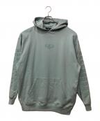 BALENCIAGAバレンシアガ）の古着「プルオーバーパーカー」｜ライトグリーン