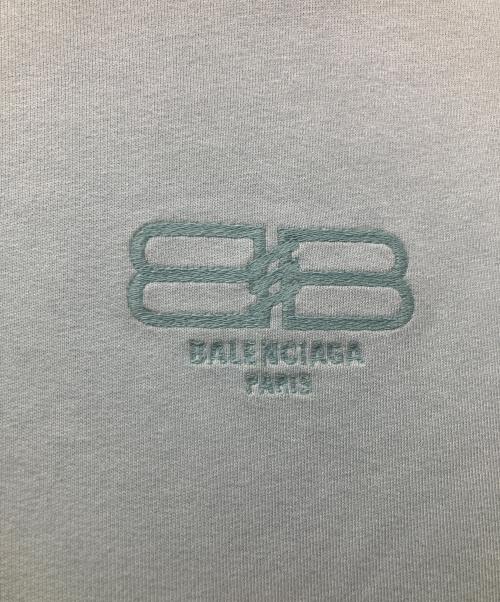 BALENCIAGA（バレンシアガ）BALENCIAGA (バレンシアガ) プルオーバーパーカー ライトグリーン サイズ:XSの古着・服飾アイテム