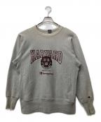 Champion REVERSE WEAVEチャンピオン リバース ウィーブ）の古着「カレッジロゴスウェット」｜グレー