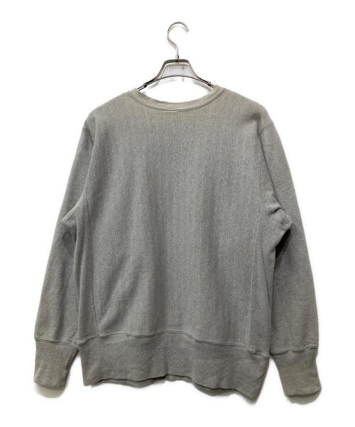 Champion REVERSE WEAVE（チャンピオン リバース ウィーブ）Champion REVERSE WEAVE (チャンピオン リバース ウィーブ) カレッジロゴスウェット グレー サイズ:Lの古着・服飾アイテム