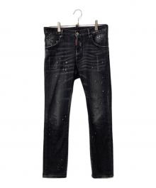 DSQUARED2（ディースクエアード）の古着「デニムパンツ」｜ブルー