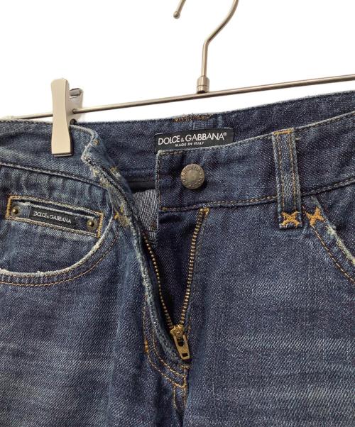 DOLCE & GABBANA（ドルチェ＆ガッバーナ）DOLCE & GABBANA (ドルチェ＆ガッバーナ) デニムパンツ ブルー サイズ:38の古着・服飾アイテム