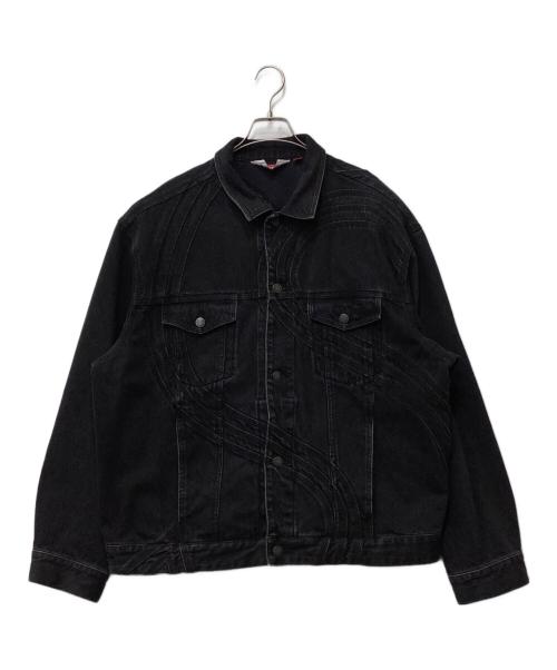 SUPREME（シュプリーム）Supreme (シュプリーム) デニムジャケット ブラック サイズ:XLの古着・服飾アイテム