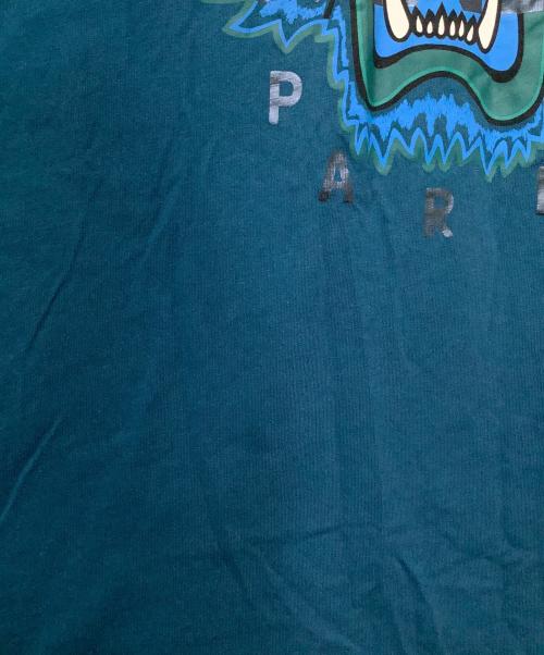 KENZO（ケンゾー）KENZO (ケンゾー) タイガーTシャツ ブルー サイズ:XLの古着・服飾アイテム