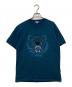 KENZO（ケンゾー）の古着「タイガーTシャツ」｜ブルー