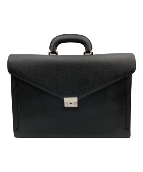 BURBERRY（バーバリー）BURBERRY (バーバリー) ブリーフケース ブラックの古着・服飾アイテム