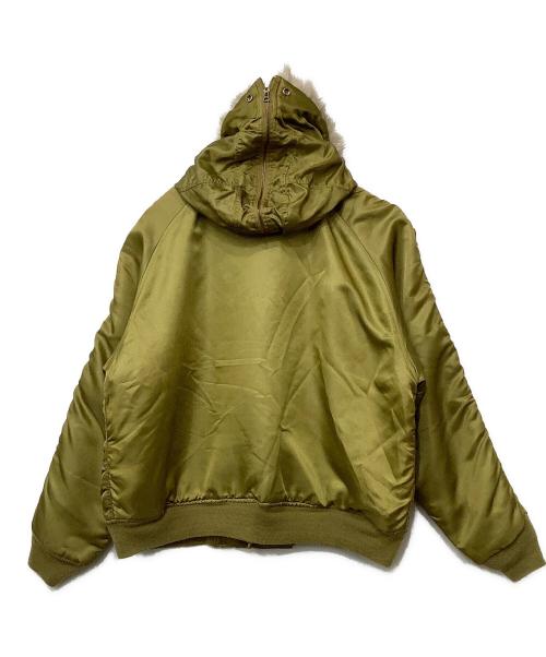 US ARMY（ユーエスアーミー）US ARMY (ユーエスアーミー) フライトジャケット カーキ サイズ:3Lの古着・服飾アイテム