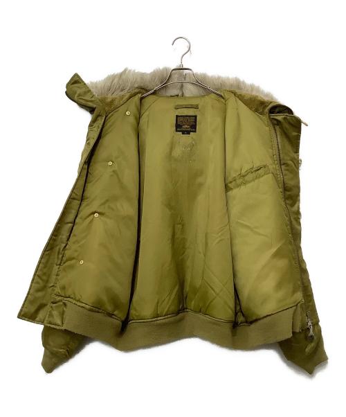 US ARMY（ユーエスアーミー）US ARMY (ユーエスアーミー) フライトジャケット カーキ サイズ:3Lの古着・服飾アイテム