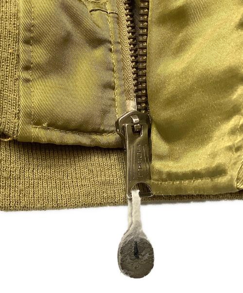 US ARMY（ユーエスアーミー）US ARMY (ユーエスアーミー) フライトジャケット カーキ サイズ:3Lの古着・服飾アイテム