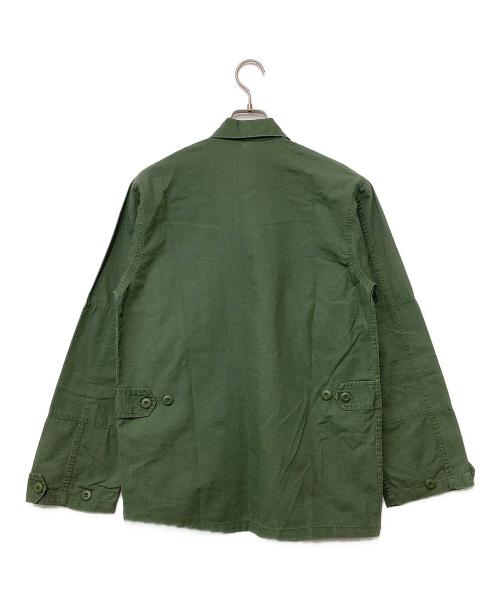 ミリタリー（ミリタリー）ミリタリー (ミリタリー) ミリタリーシャツジャケット グリーン サイズ:XS-Rの古着・服飾アイテム