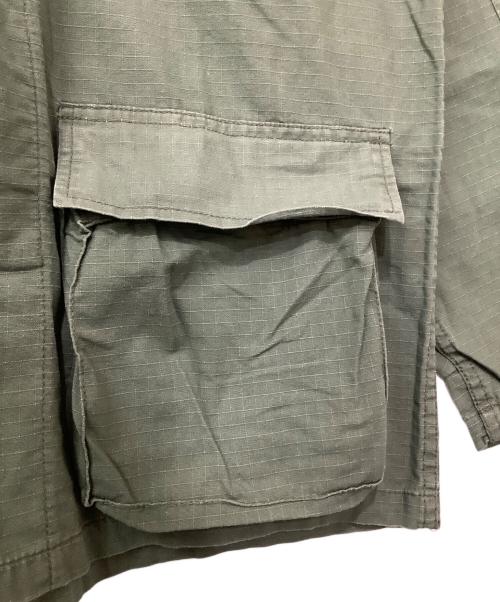 ミリタリー（ミリタリー）ミリタリー (ミリタリー) ミリタリーシャツジャケット グリーン サイズ:XS-Rの古着・服飾アイテム