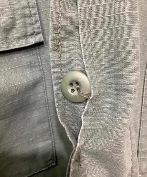 ミリタリー（ミリタリー）ミリタリー (ミリタリー) ミリタリーシャツジャケット グリーン サイズ:XS-Rの古着・服飾アイテム