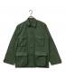 ミリタリー（ミリタリー）の古着「ミリタリーシャツジャケット」｜グリーン