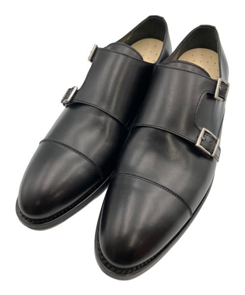 berwick（バーウィック）berwick (バーウィック) ダブルモンクストラップシューズ ブラック サイズ:7の古着・服飾アイテム