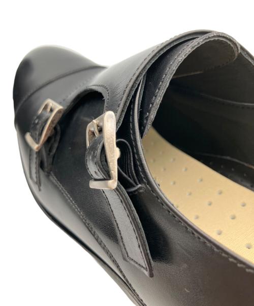 berwick（バーウィック）berwick (バーウィック) ダブルモンクストラップシューズ ブラック サイズ:7の古着・服飾アイテム