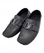 LOUIS VUITTONルイ ヴィトン）の古着「ドライビングシューズ」｜ブラック