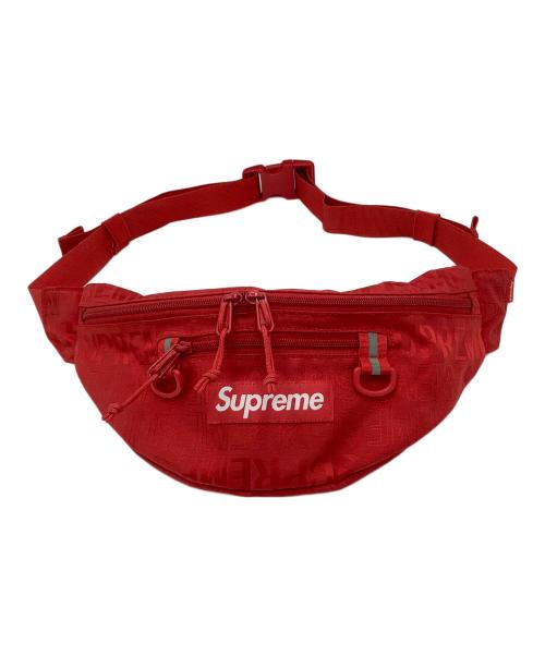 SUPREME（シュプリーム）Supreme (シュプリーム) ウエストバッグ レッドの古着・服飾アイテム