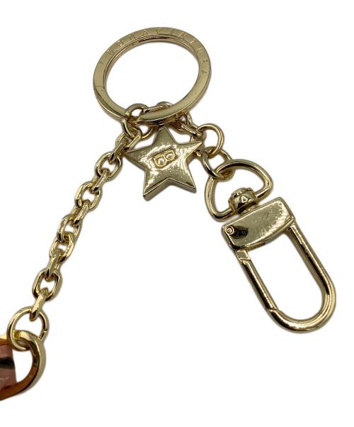 bonaventura（ボナベンチュラ）BONAVENTURA (ボナベンチュラ) スターチェーン キーホルダー シュリンクレザー ピンクの古着・服飾アイテム