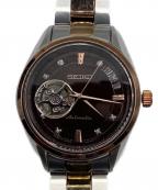 SEIKOセイコー）の古着「プレザージュ　腕時計」｜ブラック