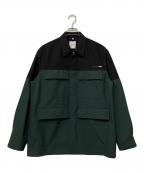 OAMCオーエーエムシー）の古着「シャツ」｜ブラック×グリーン