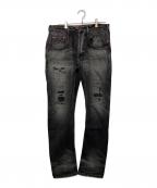 Denhamデンハム）の古着「デニムパンツ」｜ブラック