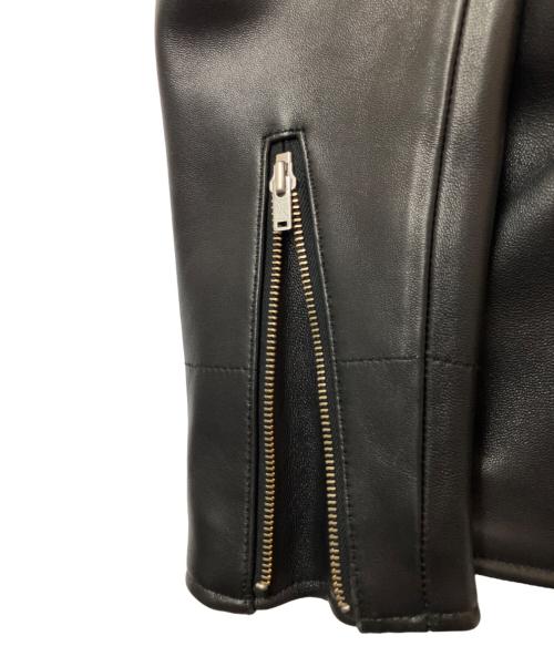 Denham（デンハム）Denham (デンハム) レザーダブルライダースジャケット ブラック サイズ:Lの古着・服飾アイテム