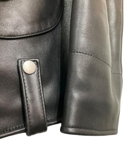 Denham（デンハム）Denham (デンハム) レザーダブルライダースジャケット ブラック サイズ:Lの古着・服飾アイテム