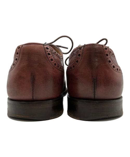 JOSEPH CHEANEY（ジョセフチーニー）Joseph Cheaney (ジョセフチーニー) パンチドキャップトゥシューズ ブラウン サイズ:7Fの古着・服飾アイテム