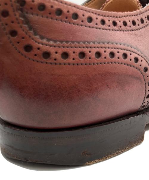 JOSEPH CHEANEY（ジョセフチーニー）Joseph Cheaney (ジョセフチーニー) パンチドキャップトゥシューズ ブラウン サイズ:7Fの古着・服飾アイテム