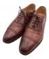 Joseph Cheaney（ジョセフチーニー）の古着「パンチドキャップトゥシューズ」｜ブラウン