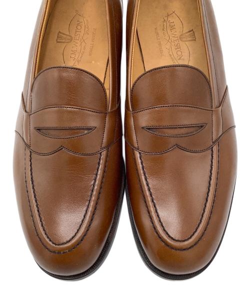 J.M.WESTON（ジェイエムウエストン）J.M.WESTON (ジェイエムウエストン) コインローファー ブラウン サイズ:7Eの古着・服飾アイテム