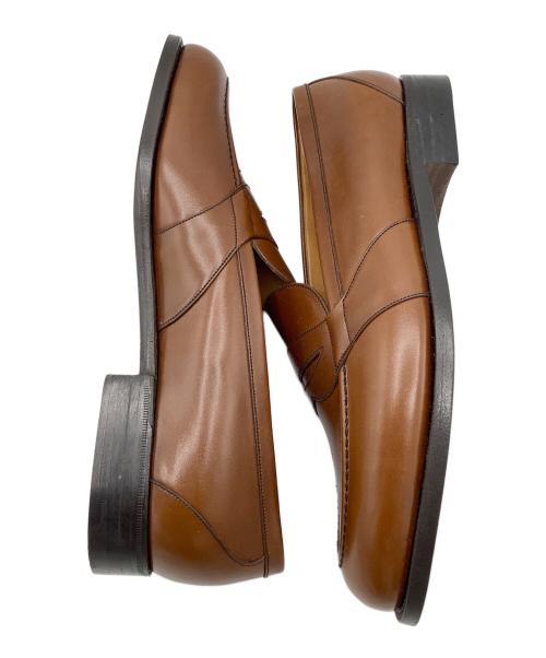 J.M.WESTON（ジェイエムウエストン）J.M.WESTON (ジェイエムウエストン) コインローファー ブラウン サイズ:7Eの古着・服飾アイテム