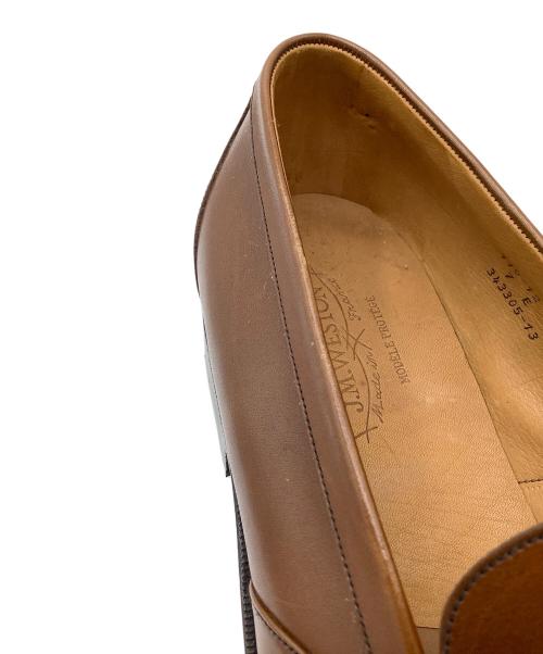 J.M.WESTON（ジェイエムウエストン）J.M.WESTON (ジェイエムウエストン) コインローファー ブラウン サイズ:7Eの古着・服飾アイテム