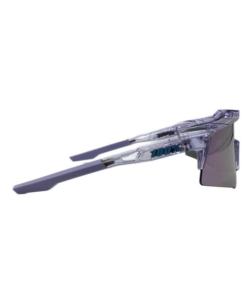 100%（ワンハンドレッド）100% (ワンハンドレッド) スポーツサングラス パープルの古着・服飾アイテム