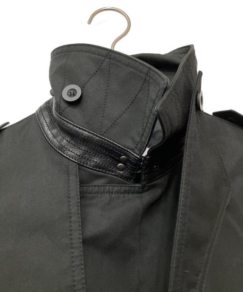 COACH（コーチ）COACH (コーチ) トレンチコート ブラック サイズ:Mの古着・服飾アイテム