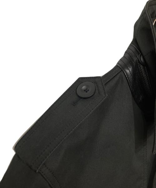 COACH（コーチ）COACH (コーチ) トレンチコート ブラック サイズ:Mの古着・服飾アイテム