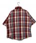 FIVE BROTHER (ファイブブラザー) シャツ ブルー×レッド サイズ:L：10000円