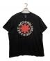 RED HOT CHILI PEPPERS（レッドホットチリペッパーズ）の古着「半袖Tシャツ」｜ブラック