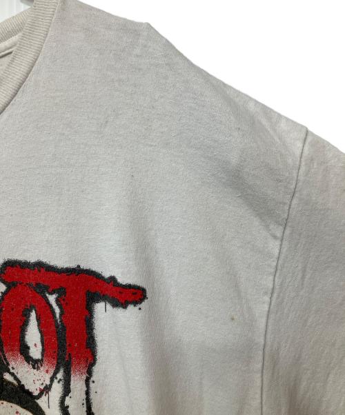 SLIPKNOT（スリップノット）Slipknot (スリップノット) 半袖Tシャツ ホワイト サイズ:XLの古着・服飾アイテム